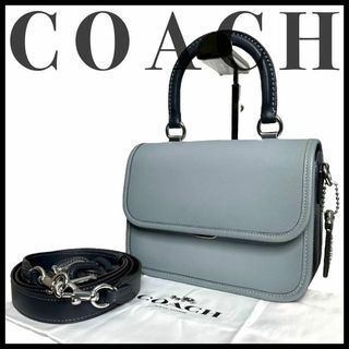 コーチ(COACH)の完売品！新品✨コーチ　ローグ トップハンドル ショルダーバッグ　3way　レザー(ハンドバッグ)