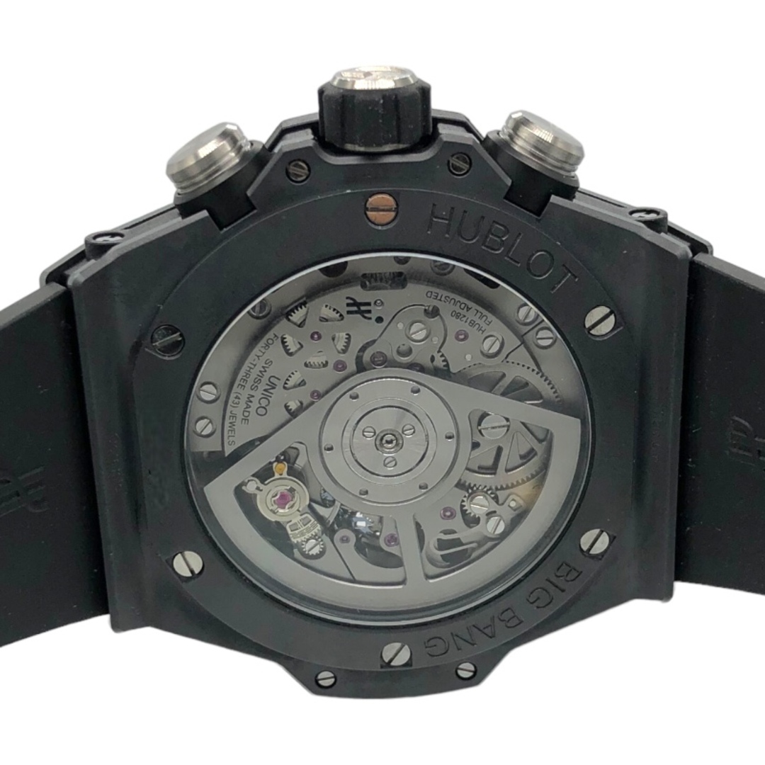 HUBLOT(ウブロ)の　ウブロ HUBLOT ビックバン ウニコ ブラックマジック 441.CI.1170.RX ブラック×シルバー セラミック/ラバーベルト 腕時計 メンズ メンズの時計(その他)の商品写真