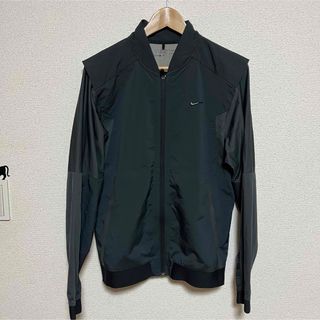 ナイキ(NIKE)の【古着】NIKE golf ツアープレミアム パッカブルジャケット M 黒×濃灰(ウエア)