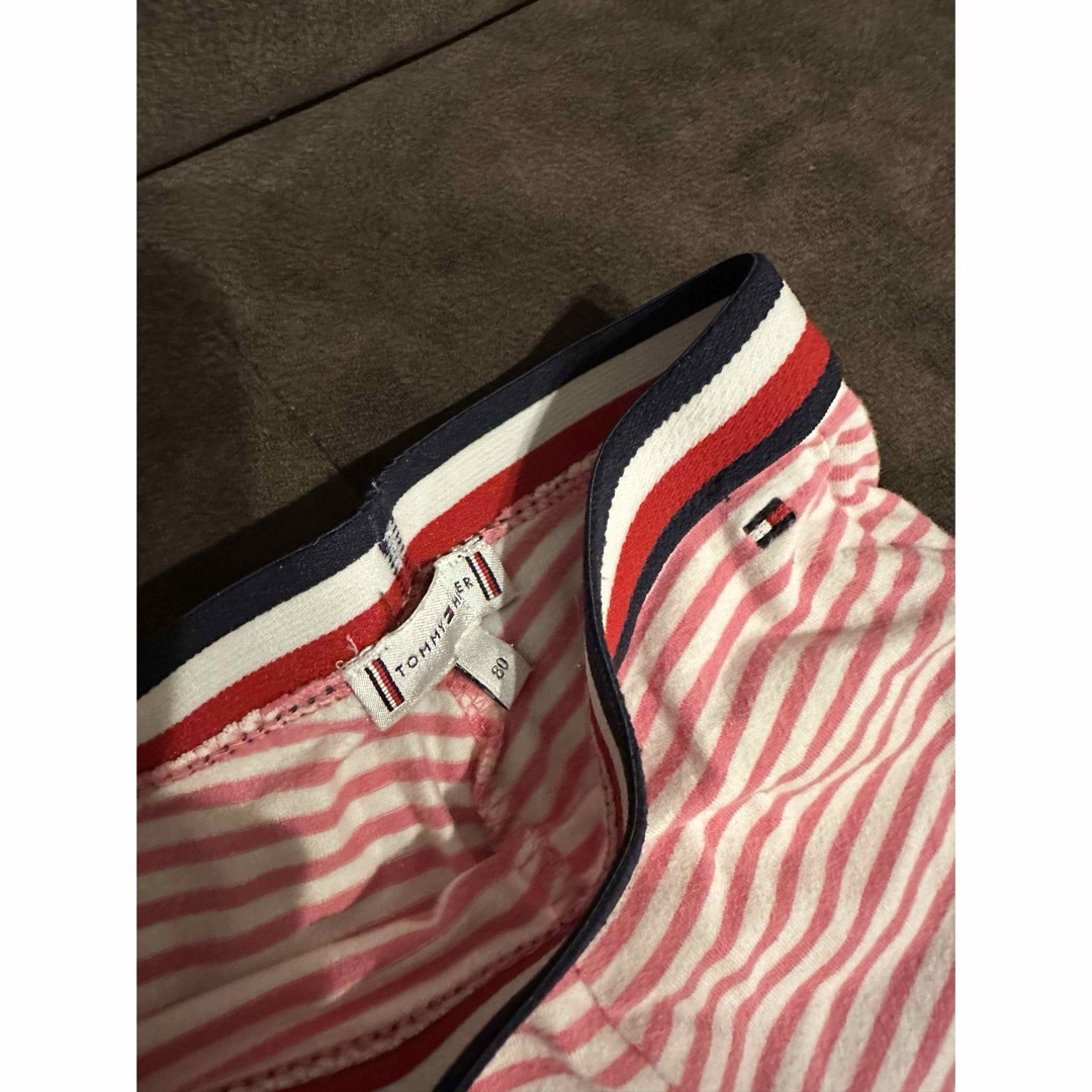 TOMMY HILFIGER(トミーヒルフィガー)のTOMMY HILFIGERトミーヒルフィガー 80cm チュニック　ワンピース キッズ/ベビー/マタニティのベビー服(~85cm)(シャツ/カットソー)の商品写真