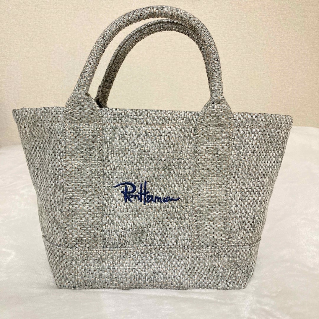 Ron Herman(ロンハーマン)の新品sale ロンハーマン　トートバッグ　グレー レディースのバッグ(トートバッグ)の商品写真
