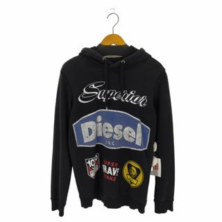 ディーゼル(DIESEL)のDIESEL(ディーゼル) PRINT HOODEIE パーカー メンズ(パーカー)