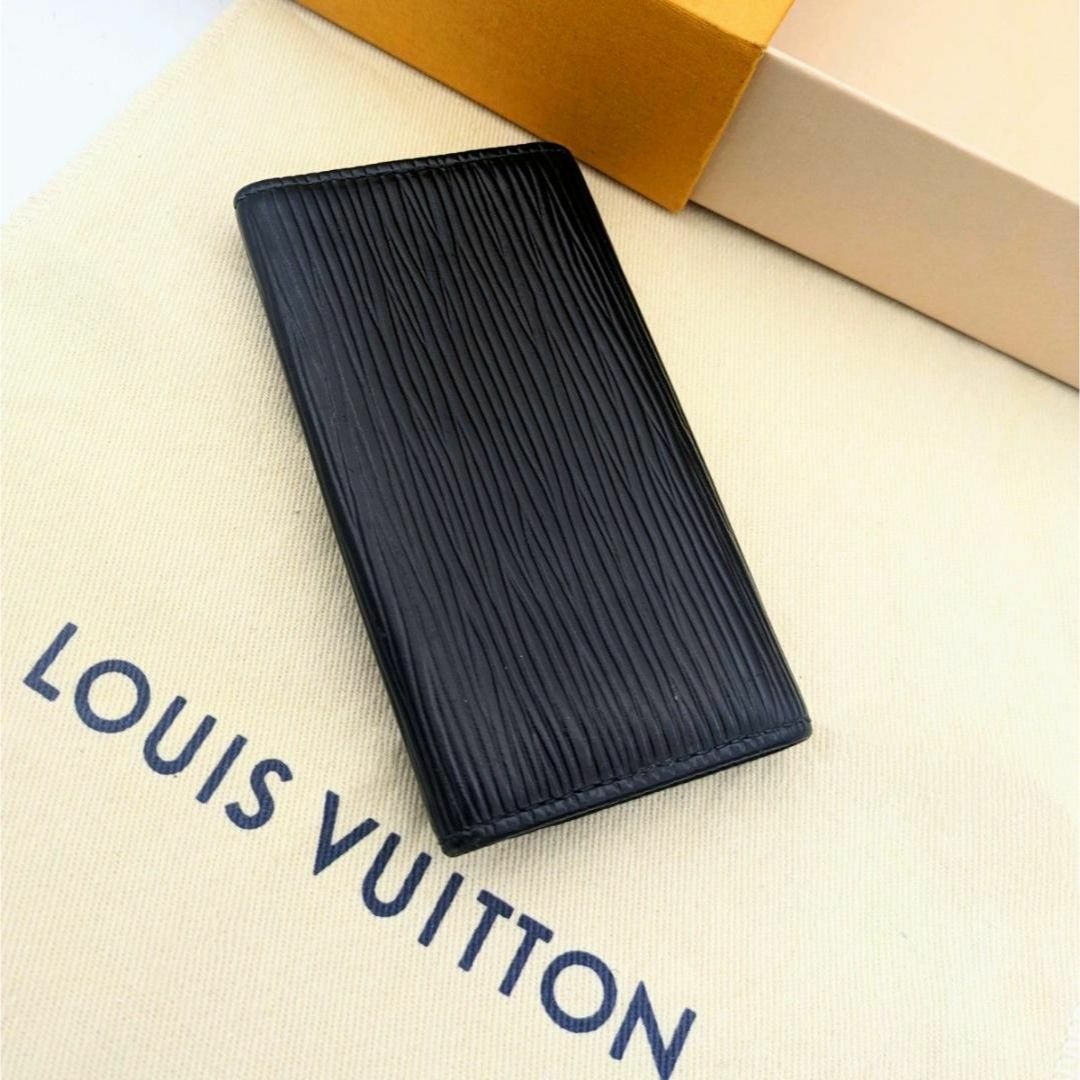 LOUIS VUITTON(ルイヴィトン)のルイヴィトン エピ ミュルティクレ4 ブラック ノワール キーケース ゴールド レディースのファッション小物(キーケース)の商品写真