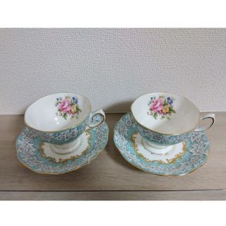 ロイヤルアルバート(ROYAL ALBERT)のロイヤルアルバート　エンチャントメント　コーヒーカップ　ソーサー　ティーカップ(グラス/カップ)