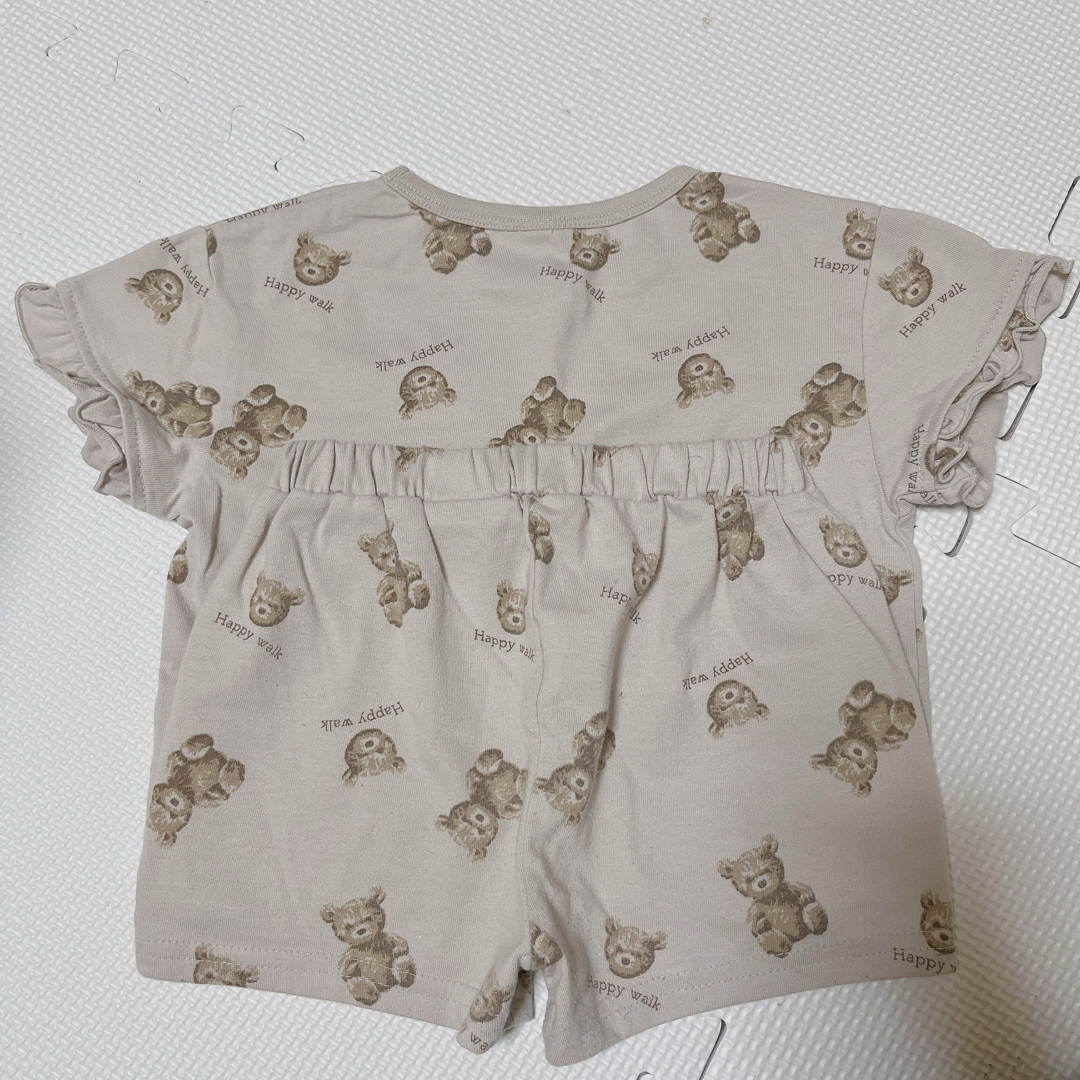 西松屋(ニシマツヤ)のくま上下ｾｯﾄ キッズ/ベビー/マタニティのキッズ服女の子用(90cm~)(パジャマ)の商品写真