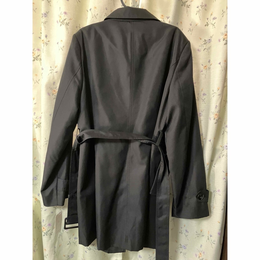 トレンチコート　13号　新品　ブラック　冠婚葬祭　卒業式　入学式 レディースのジャケット/アウター(トレンチコート)の商品写真