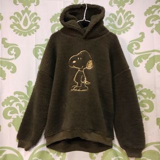 スヌーピー(SNOOPY)の激安処分セール!!SNOOPY ボアパーカー(パーカー)