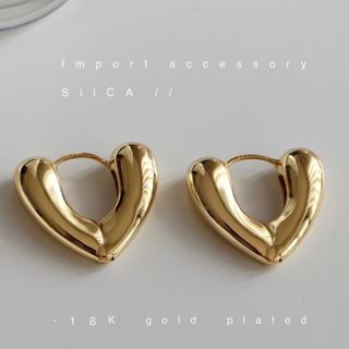 イエナ(IENA)の【K18ゴールド】ピアス/ゴールド/アレルギー対応/ワンタッチ/925ポスト(ピアス)