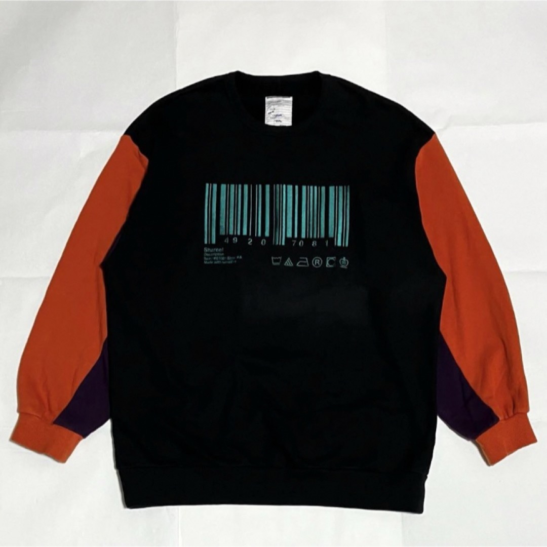 SHAREEF(シャリーフ)の【人気】SHAREEF　シャリーフ　"BARCORD" BIG SWEAT メンズのトップス(スウェット)の商品写真