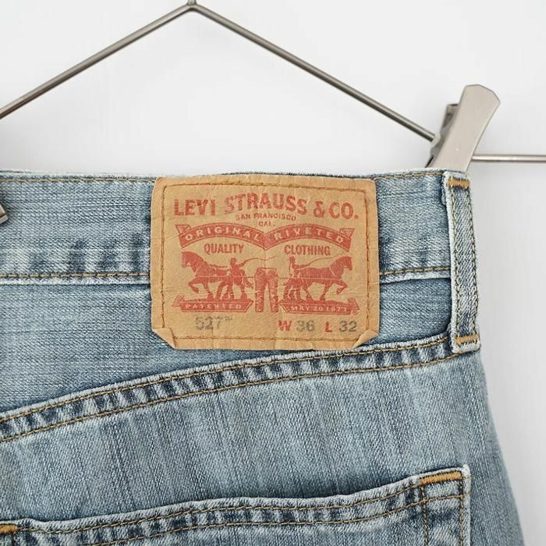 Levi's(リーバイス)のリーバイス527 Levis W36 ブルーデニム 水色 フレアパンツ 7569 メンズのパンツ(デニム/ジーンズ)の商品写真