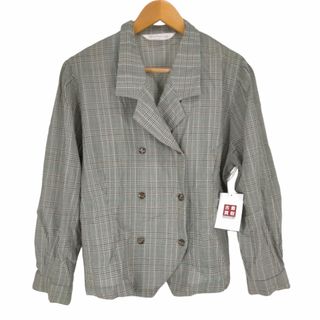 BURBERRY - 極美品 M バーバリー ツイード ショート トレンチ コート