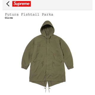 シュプリーム(Supreme)のSupreme Futura Fishtail Parka モッズコート(モッズコート)