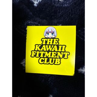 kawaiifltment ステッカー 黄色(ステッカー)