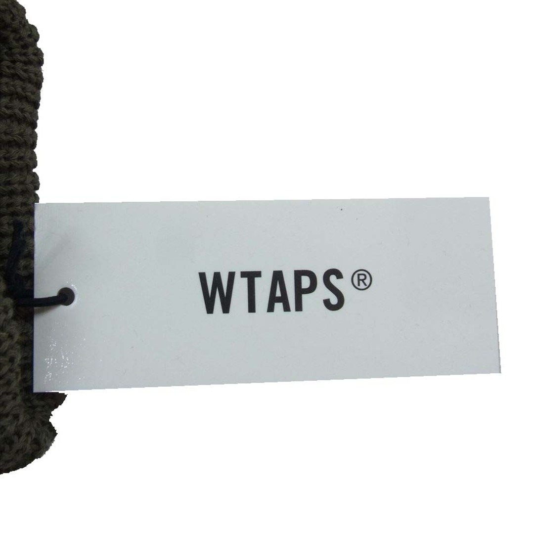 W)taps(ダブルタップス)のWTAPS ダブルタップス 21SS 211MADT-HT02 BEANIE COPO.COOLMAX ビーニー ニット キャップ カーキ ブラウン系 00【極上美品】【中古】 メンズの帽子(その他)の商品写真