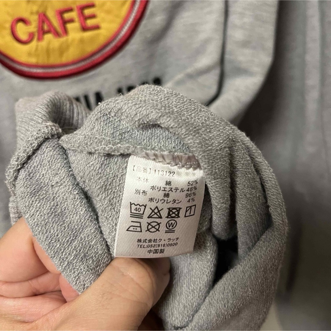 BADBOY(バッドボーイ)のBad Boy CAFE Sweatshirt Gray メンズのトップス(スウェット)の商品写真