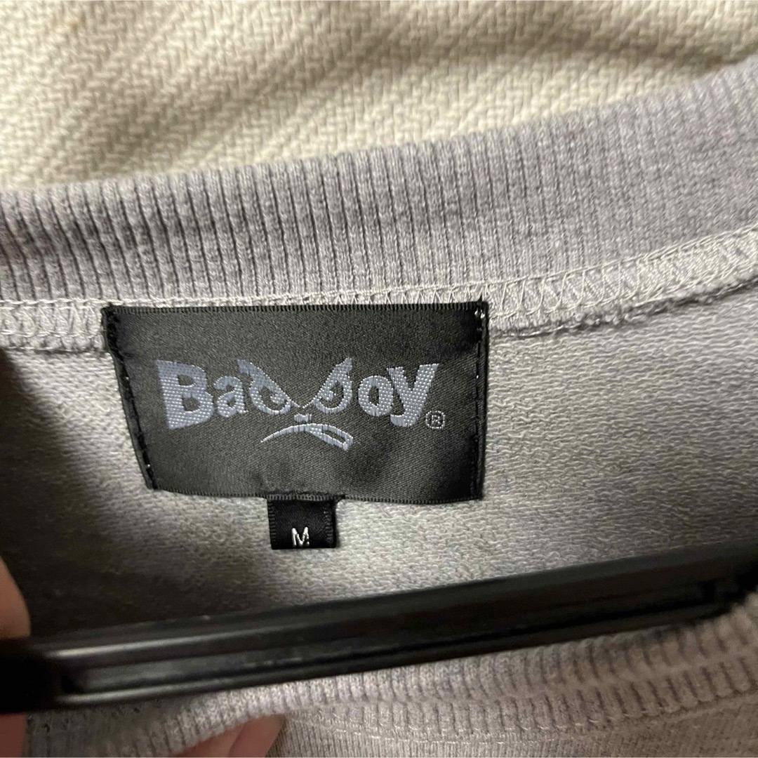 BADBOY(バッドボーイ)のBad Boy CAFE Sweatshirt Gray メンズのトップス(スウェット)の商品写真