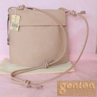 ゲンテン(genten)のgenten ゲンテン　＊未使用＊　ノード　ポシェット　ミニショルダー　タグ付(ショルダーバッグ)