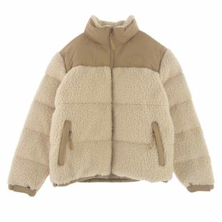 ザノースフェイス(THE NORTH FACE)のTHE NORTH FACE ノースフェイス ダウンジャケット NF0A5A84 Sherpa Nuptse Jacket シェルパ ヌプシ フリース ボア ジャケット オフホワイト系【中古】(その他)