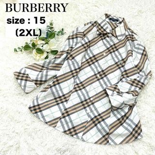 BURBERRY - Burberry バーバリー シルクシャツ ヴィンテージ 長袖