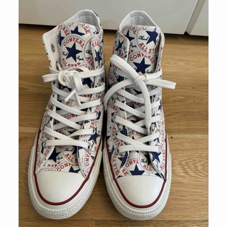 コンバース(CONVERSE)のコンバース　オールスター 100　25㎝ MANYPATCH HI (スニーカー)