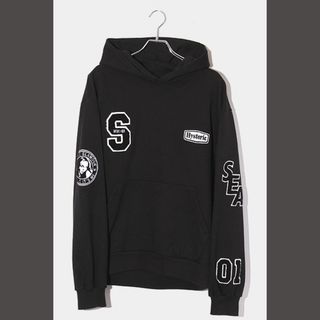 ヒステリックグラマー(HYSTERIC GLAMOUR)の22AW ウィンダンシー ヒステリックグラマー Varsity hoodie(パーカー)