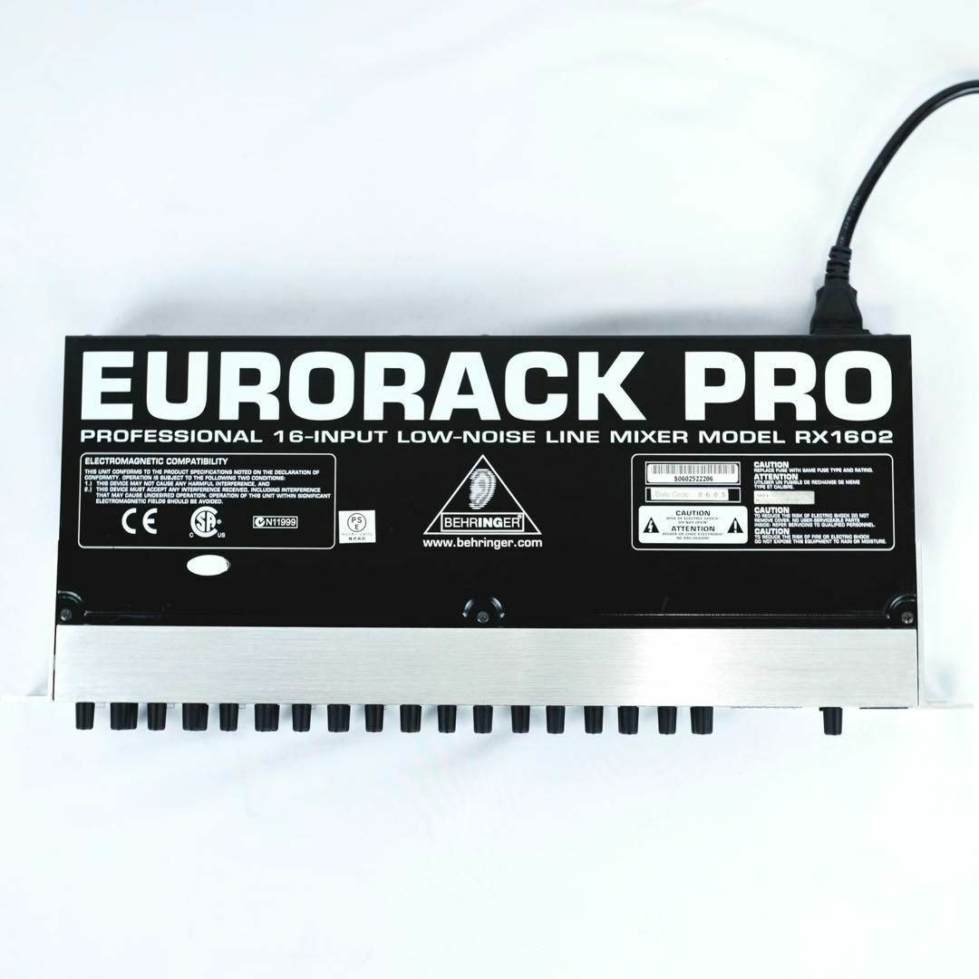 behringer - BEHRINGER EURORACK PRO RX1602 ラインミキサーの通販 by