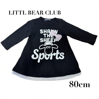 LITTLE BEAR CLUB - 【リトルベアークラブ】女の子　ひつじのショーン　長袖Tシャツ　80cm