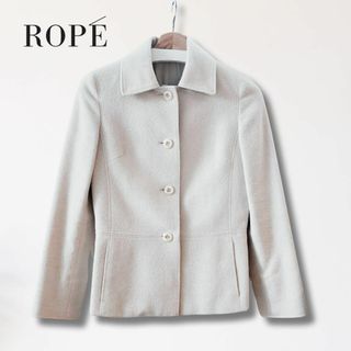 ロペ(ROPE’)のROPE ロペ　アンゴラコート　7号　ホワイト(その他)