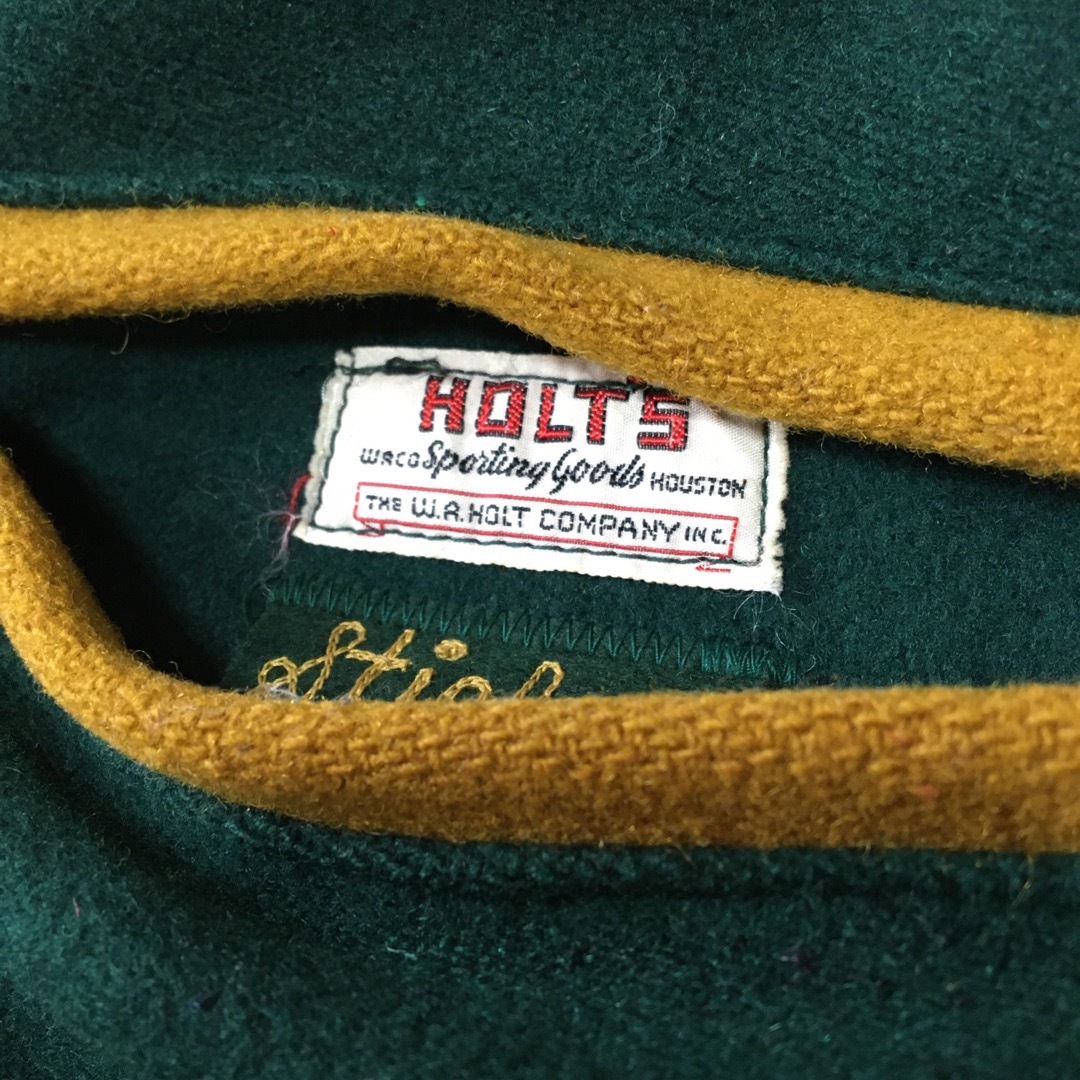 【Holt's】 スタジャン 50年代 ヴィンテージ アメリカ製  一点物！ メンズのジャケット/アウター(スタジャン)の商品写真