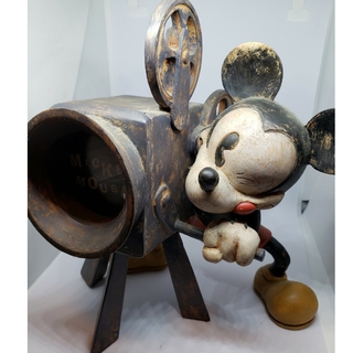 ディズニー(Disney)の廃盤　レア　写真立て　ミッキー　ディズニー　映写機　ビンテージ　アンティーク(フォトフレーム)