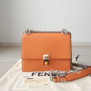 FENDI - 極美品 フェンディ サマーニット ワンピース Aライン 膝丈