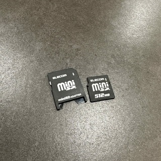 miniSDカード512MB(PC周辺機器)