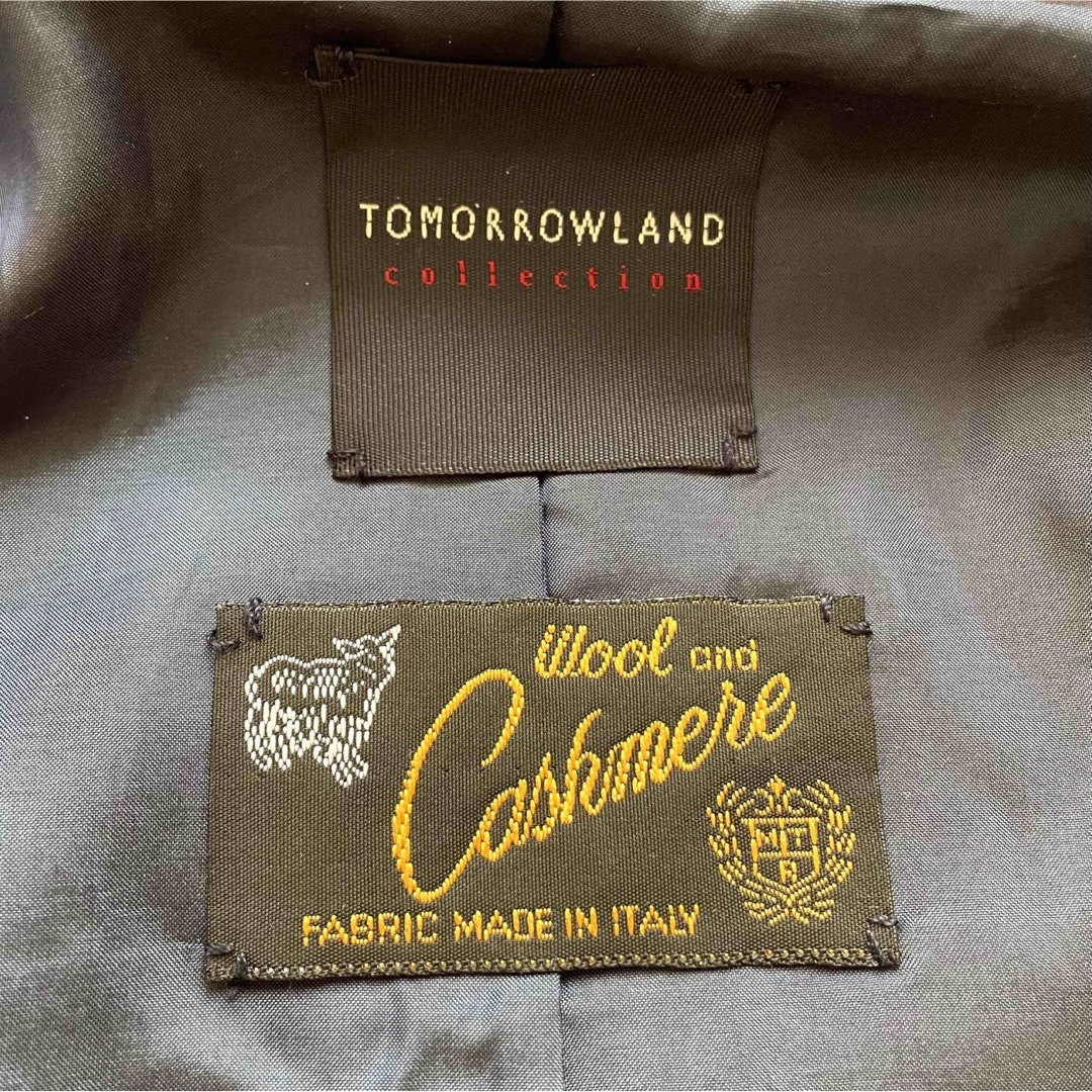 TOMORROWLAND(トゥモローランド)の【高級カシミヤ】トゥモローランドコレクション　フーデットウールコート レディースのジャケット/アウター(ロングコート)の商品写真