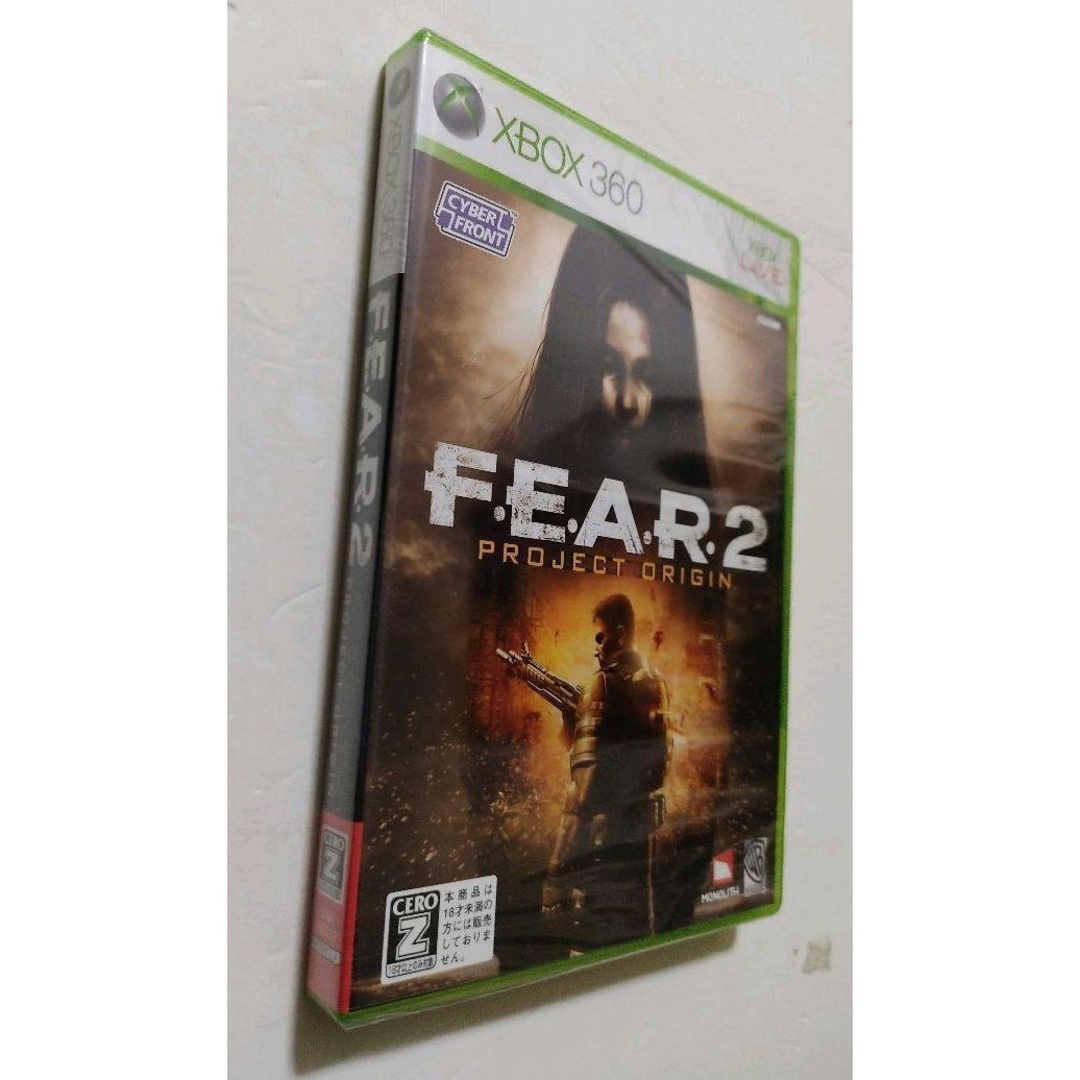 Xbox360(エックスボックス360)の[XBOX360]F.E.A.R.2 （フィアー2） [新品未開封] エンタメ/ホビーのゲームソフト/ゲーム機本体(家庭用ゲームソフト)の商品写真