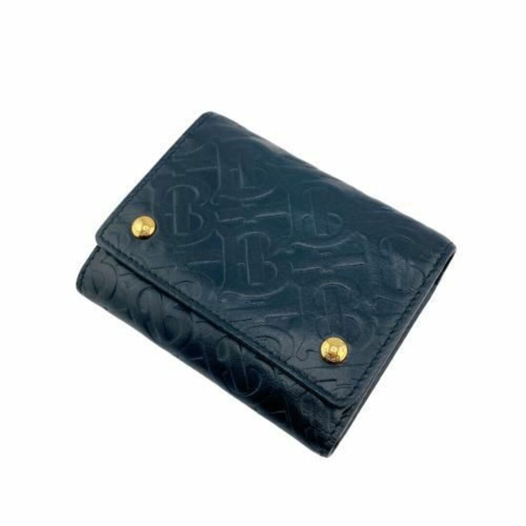 バーバリー 三つ折り財布 コンパクトウォレット レディース レザー TBロゴ バーバリー 三つ折り財布 コンパクトウォレット レディース レザー TBロゴ