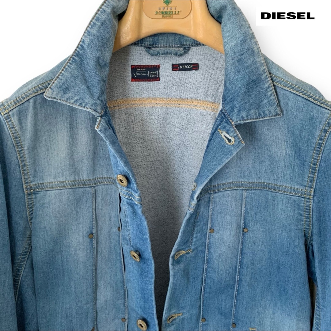 DIESEL(ディーゼル)のDIESEL/フォーストモデルタイプ/ジョグデニムジャケット メンズのジャケット/アウター(Gジャン/デニムジャケット)の商品写真