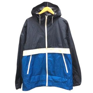 ヘリーハンセン(HELLY HANSEN)のHELLY HANSEN パーカー ジップアップ M ネイビー ブルー ホワイト(パーカー)