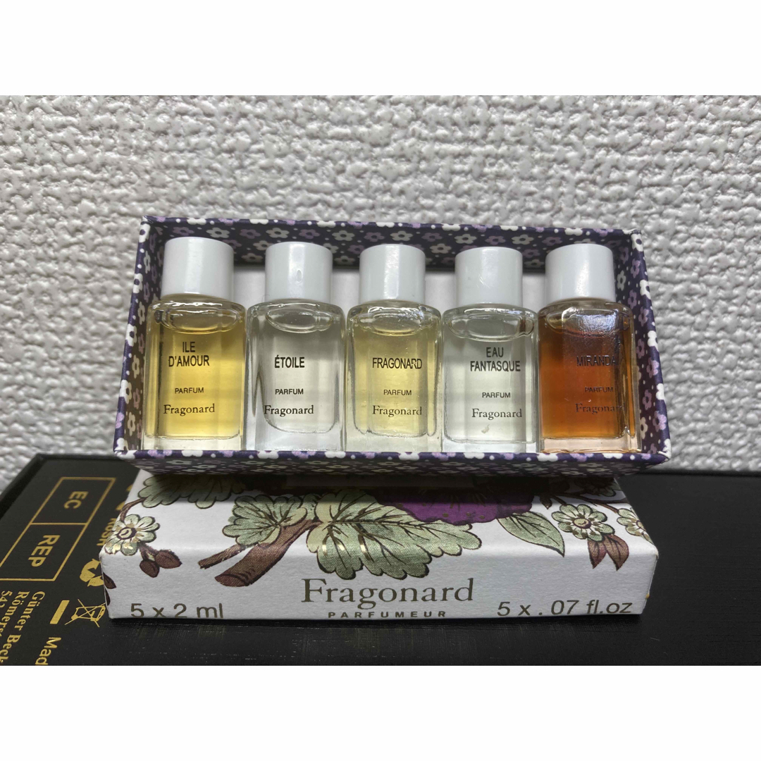 Fragonard(フラゴナール)のフラゴナール 香水  ミニボトル　2ml 5本セット コスメ/美容の香水(ユニセックス)の商品写真