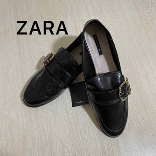 ZARA - ZARA 厚底ヒールローファーサイズ36の通販 by プロフ確認