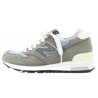 ニューバランス(New Balance)のニューバランス スニーカー ロゴ スエード 23cm グレー M1400WA(スニーカー)