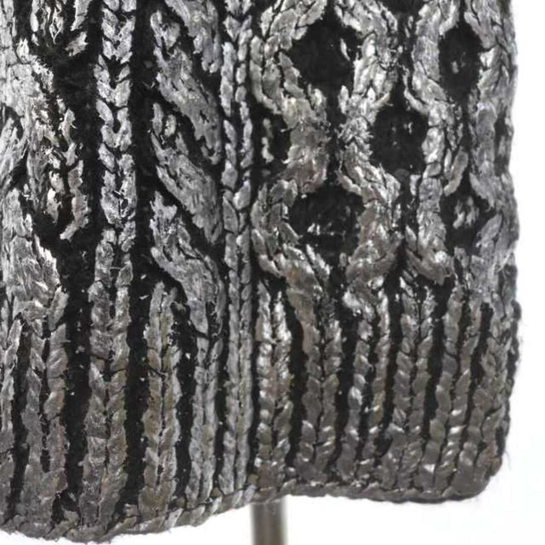 other(アザー)のメゾンスペシャル Metallic Foil Cable Vest  ベスト レディースのトップス(ベスト/ジレ)の商品写真