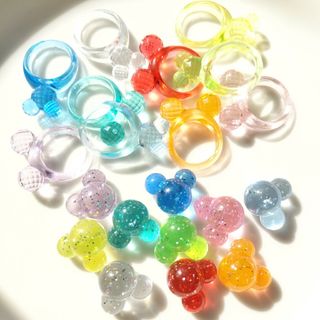 ミッキー　宝石すくい　アクリルアイス　ジュエル　宝石　キラキラ　縁日　おままごと(その他)