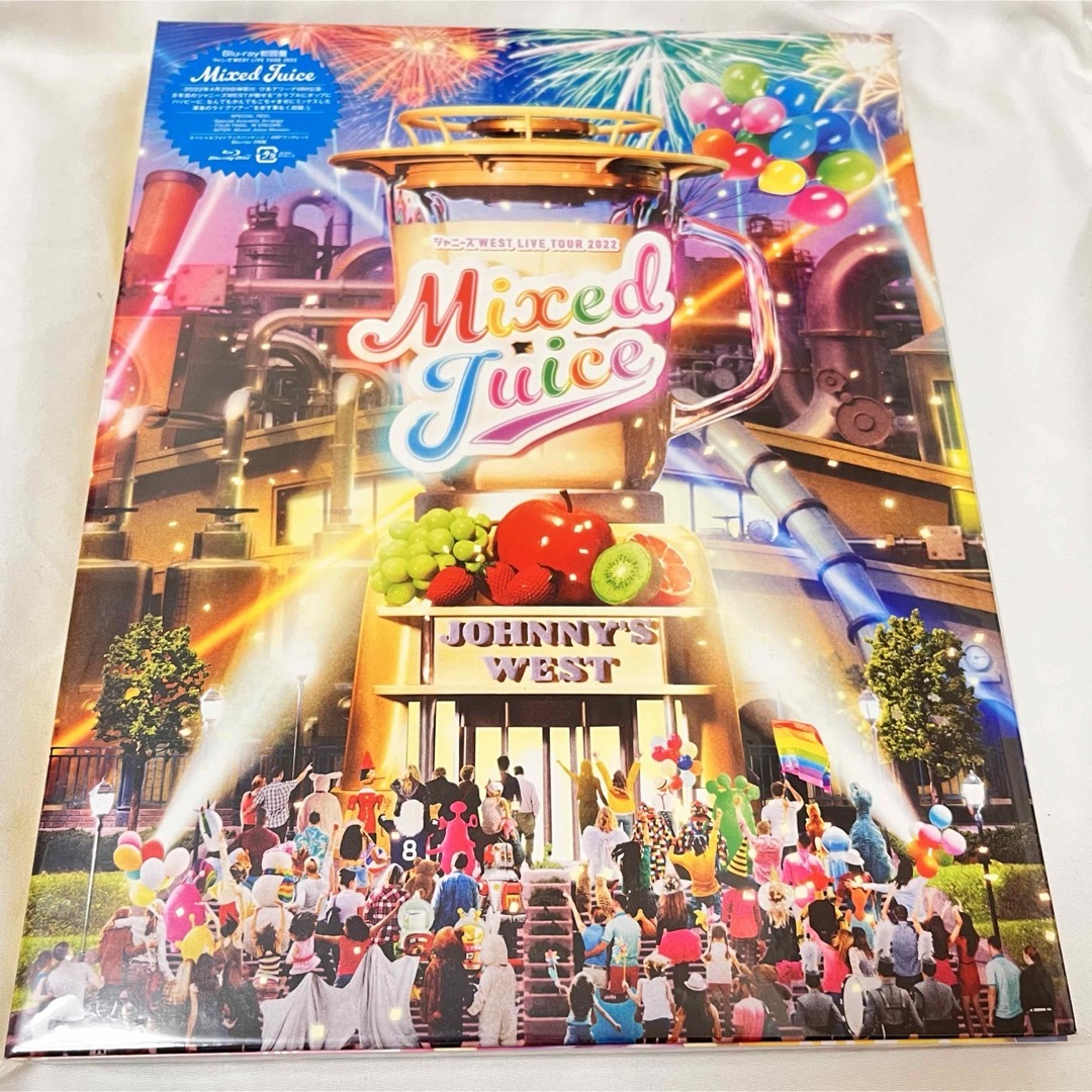 WEST. ジャニーズWEST Mixed juice 初回限定盤Blu-ray エンタメ/ホビーのDVD/ブルーレイ(ミュージック)の商品写真