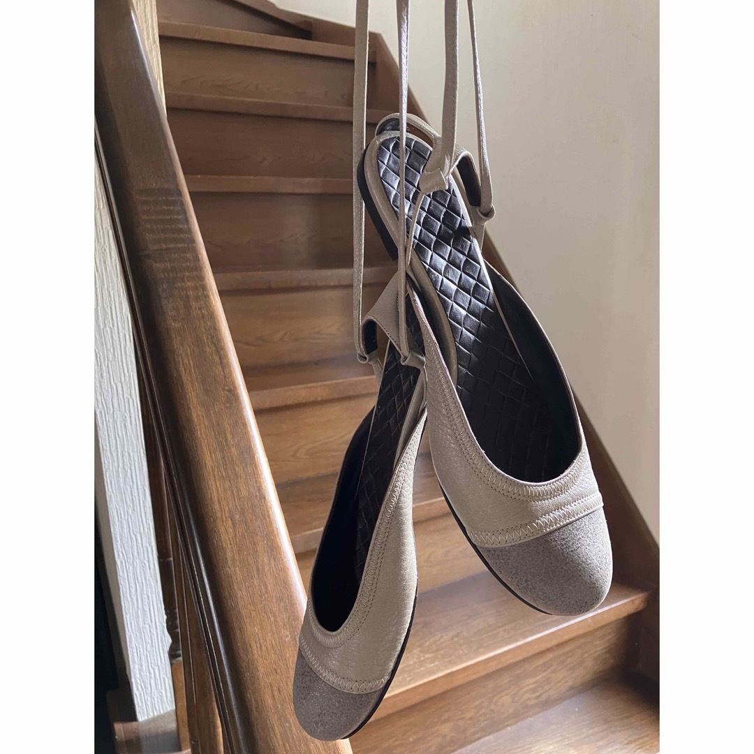 BOTTEGA VENETA - used BOTTEGA VENETA レースアップフラット BOTTEGA VENETA - used BOTTEGA VENETA レースアップフラット