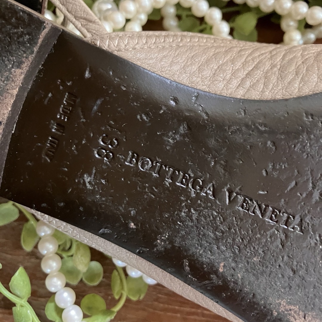 BOTTEGA VENETA - used BOTTEGA VENETA レースアップフラット BOTTEGA VENETA - used BOTTEGA VENETA レースアップフラット