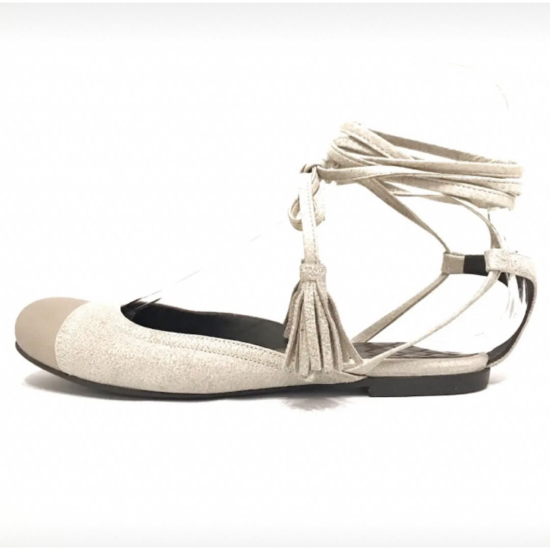 BOTTEGA VENETA - used BOTTEGA VENETA レースアップフラット BOTTEGA VENETA - used BOTTEGA VENETA レースアップフラット