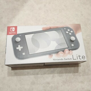 ニンテンドースイッチ(Nintendo Switch)の新品未開封　Nintendo Switch Lite グレー(携帯用ゲーム機本体)