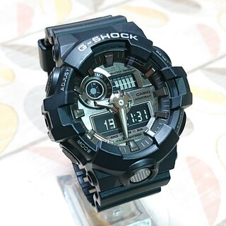 ジーショック(G-SHOCK)の美品【CASIO/G-SHOCK】デジアナ メンズ腕時計 GA-710-1AJF(腕時計(デジタル))