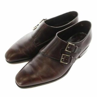 ジョンロブ(JOHN LOBB)のJOHN LOBB CHAPEL ダブルモンクシューズ セミスクエアトゥ 茶(その他)