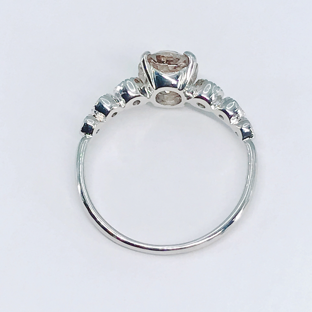 オールドマインカット ダイヤモンドリング 1ctアップ PT900 アンティーク レディースのアクセサリー(リング(指輪))の商品写真